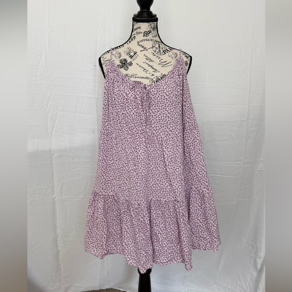 Old Navy Petites Pink Floral Dress